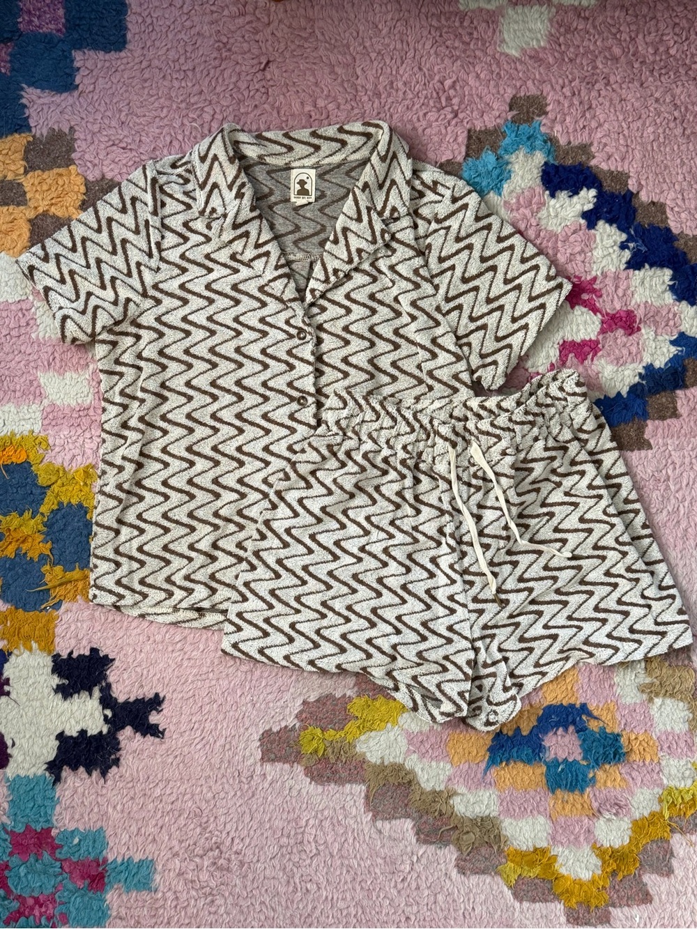 Dandy Del Mar Terry Cloth Set